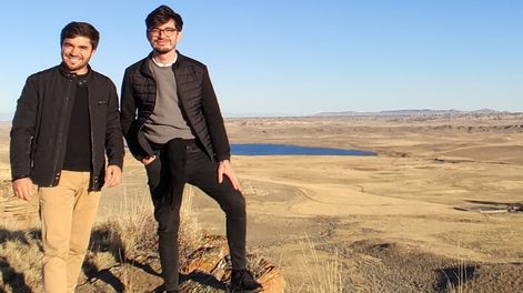 Los Andes | Dos arquitectos mendocinos ayudaron a diseñar la lujosa mansión de Kanye West en Estados Unidos. Foto: Gentileza Lucas Daniele y Mauro Sansoni.