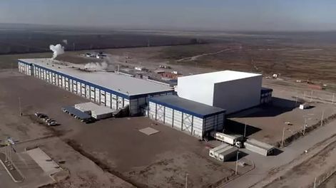 Los Andes | La planta procesadora está sobre el corredor internacional y se prevé que desde allí envíe productos a Brasil, Chile, Uruguay, Colombia, Bolivia y Perú, entre otros.