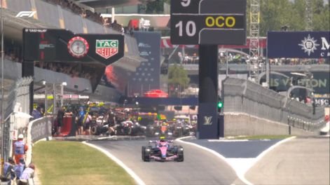 Comenzó la séptima fecha del campeonato de la Fórmula 1 con lo la primera práctica en el circuito de Montmeló, que cuenta con la presencia del argentino Franco Colapinto a bordo de su Alpine.&nbsp;