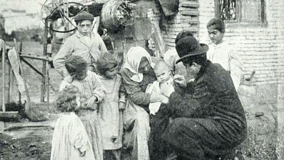 Campaña de vacunación en la Argentina 1901