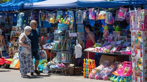 Desde hoy vuelven las ferias de juguetes por el día de Reyes MagosFoto: Ignacio Blanco / Los Andes