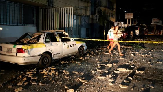 Sismo en México: tuvo una magnitud de 7,1 (AP)