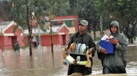 Los Andes | Hay 1.970 familias afectadas  y 125 viviendas afectadas. Foto: Keystone