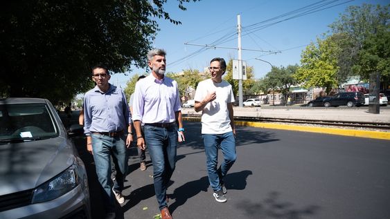 Tras finalizar las obras, la Ciudad de Mendoza habilitó la calle Belgrano