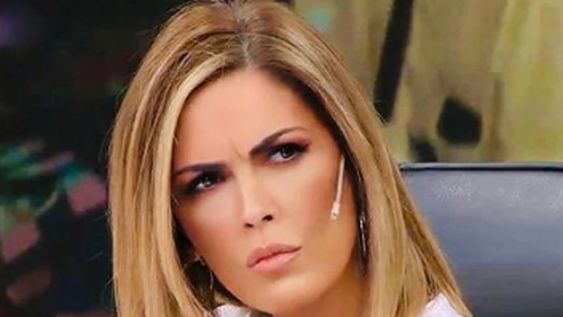 Sentada sobre la mesa del estudio de tv, Viviana Canosa descargó su enojo contra Martín Guzmán