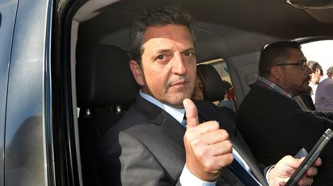 Los Andes | El precandidato a presidente por Unión por la Patria y ministro de Economía Sergio Massa, inicia sus últimos días de campaña. Foto: Orlando Pelichotti / Los Andes