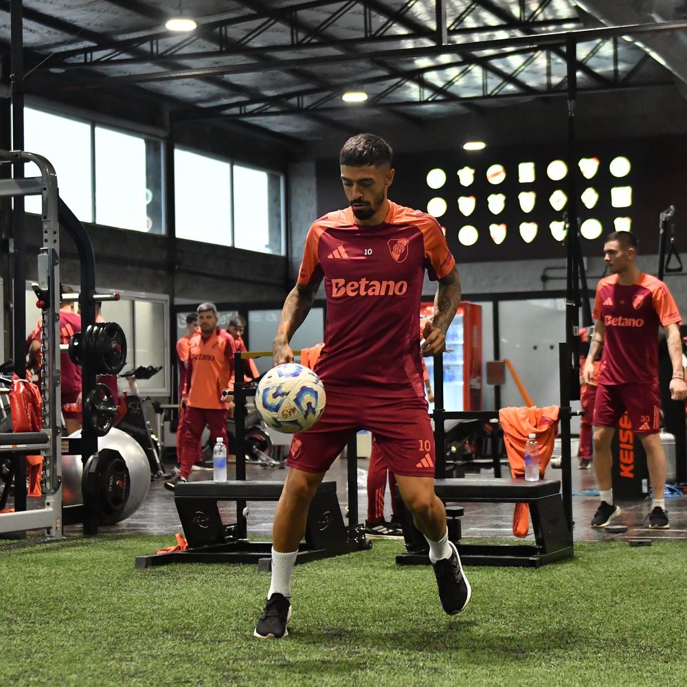 Manuel Lanzini, one of the figures of River Plate.