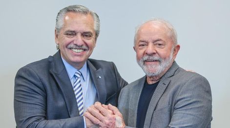 Los Andes | Alberto Fernández viajó a Brasil para felicitar a Lula Da Silva por su triunfo en las presidenciales. Foto: Twitter @LulaOficial