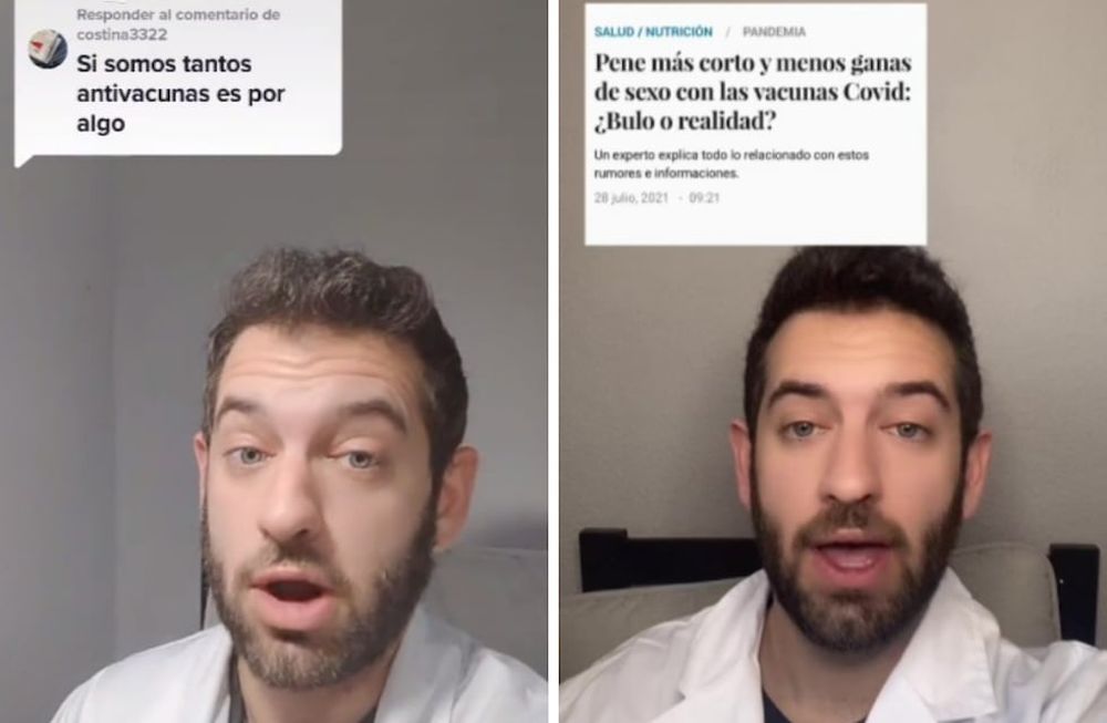 Un farmacéutico le contesta a los antivacunas por las redes sociales con sugerentes y filosas respuestas.