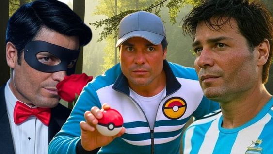 Las mejores imágenes hechas con IA de Chayanne / Ilustración Los Andes