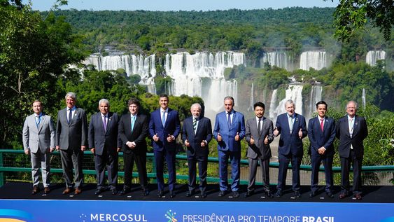 Milei en la cumbre del Mercosur