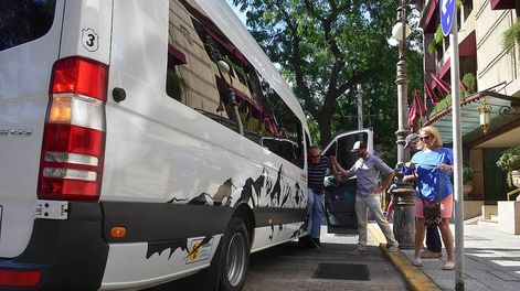 Todos los choferes consultados coincidieron en la dificultad del sector durante la pandemia. Foto: Diego Parés / Los Andes