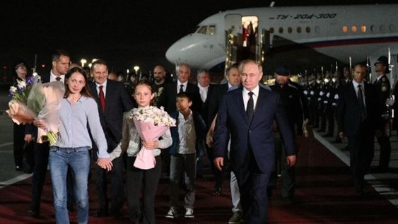 Vladimir Putin recibió al matrimonio de espías rusos que vivió en el barrio porteño de Belgrano
