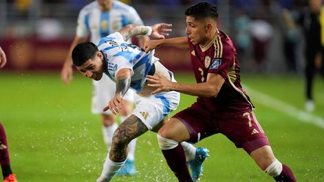 Los Andes | Venezuela y Argentina empataron por la novena fecha de las eliminatorias sudamericanas. (AP)