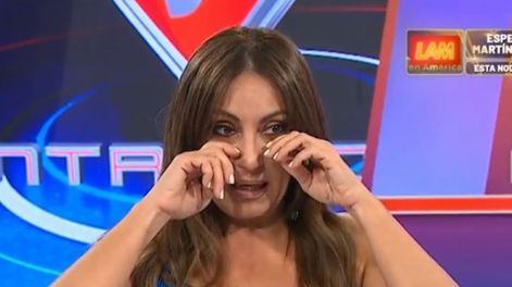 Los Andes | Marcela Tauro es la única que continúa en el programa del equipo actual. Captura del video.