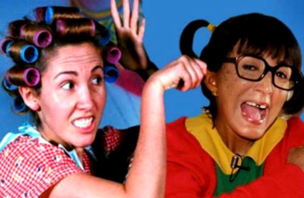 En Argentina y por un abrigo, Doña Florinda y La Chilindrina dejaron de ser amigas