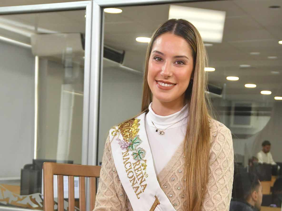 Alejandrina, reina nacional de la Vendimia saliente: No soy la misma que salí de Capdeville, he crecido mucho