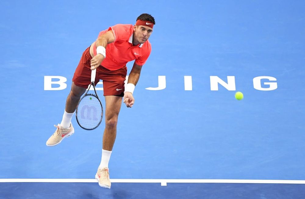 Del Potro pasó a cuartos de final en el Abierto de China y clasificó al Torneo de Maestros