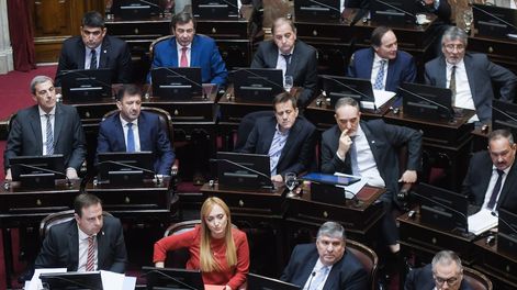 Los Andes | El oficialismo en el Senado, donde está la mendocina Anabel Fernández Sagasti, defendieron la ampliación de la Corte y votaron a favor. Foto: Federico Lopez Claro
