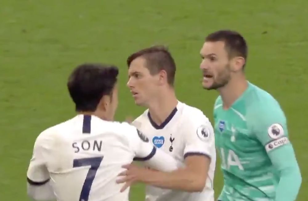 Después del partido los jugadores explicaron la situación.