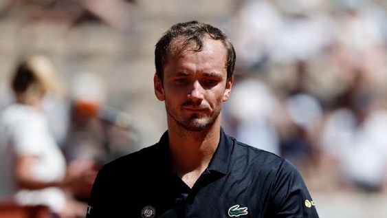 Roland Garros. Daniil Medvedev se fue del abierto de Francia discutiendo con su mujer&nbsp;