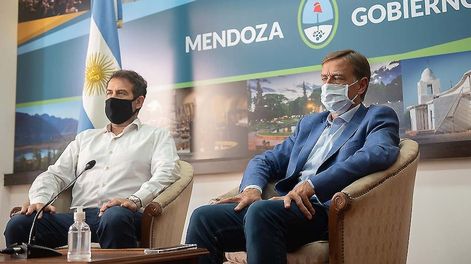 Los Andes | Suárez está convencido de que imponer restricciones en Mendoza romperá la economía y no mejorará la situación sanitaria. / Foto: Gobierno de Mendoza