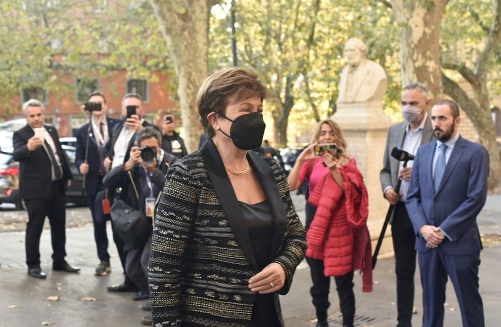 La directora gerente del FMI, Kristalina Georgieva.