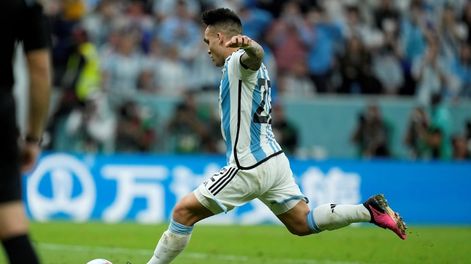 Lautaro Martínez jugó el Mundial de Qatar 2022 con molestias físicas.