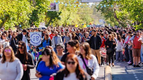 La comunidad de Maipú celebró las fiestas patronales de Nuestra Señora de la Merced
