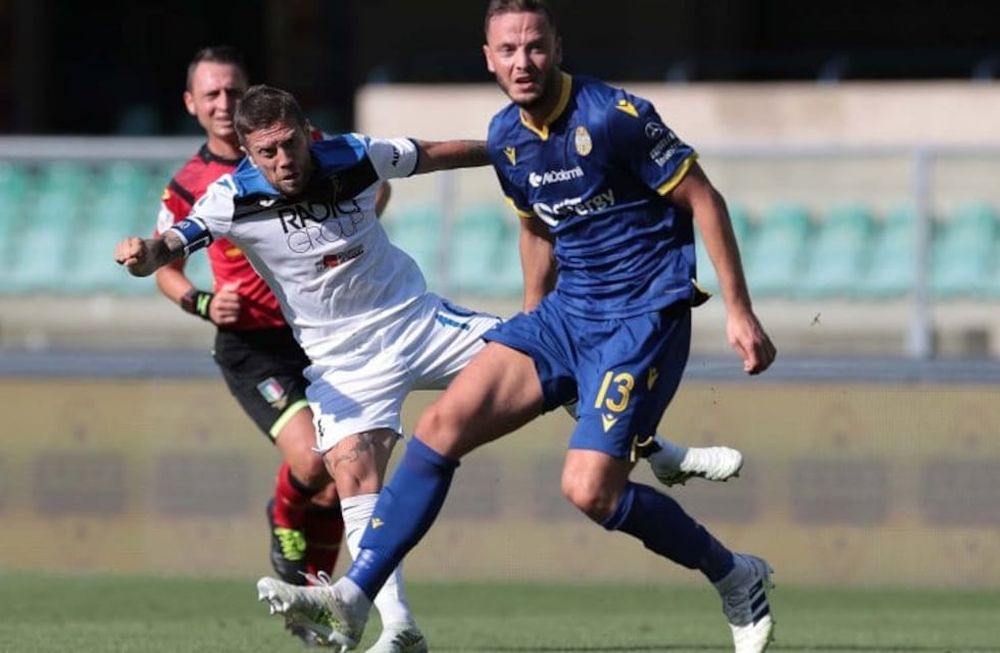 Atalanta, la gran revelación del fútbol italiano que tiene como figura al argentino Alejandro Gómez no pudo con Hellas Verona. / Gentileza