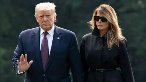 Los Andes | El presidente Trump y su esposa Melania fueron diagnosticados el mismo día con Covid-19.