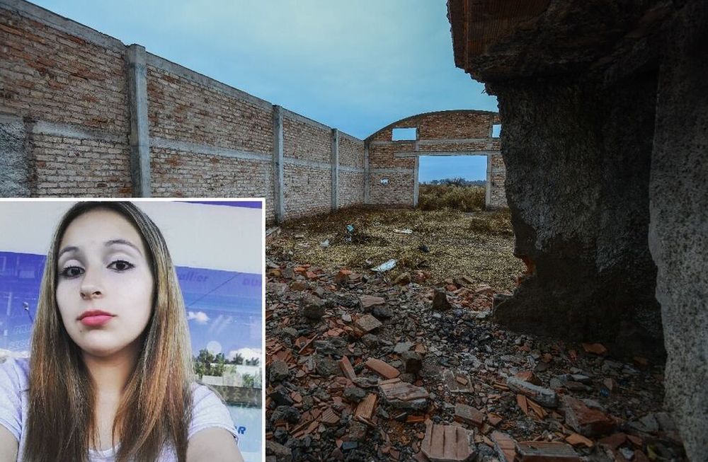 En el interior de este galpón abandonado, en el distrito Buen Orden, fue hallado el cuerpo de Agostina Trigo. Foto: Claudio Gutiérrez / Los Andes