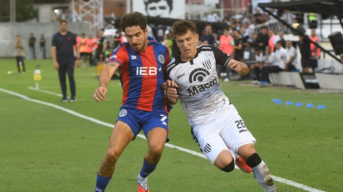 Con un gol Herazo, San Lorenzo venció a Gimnasia y Esgrima