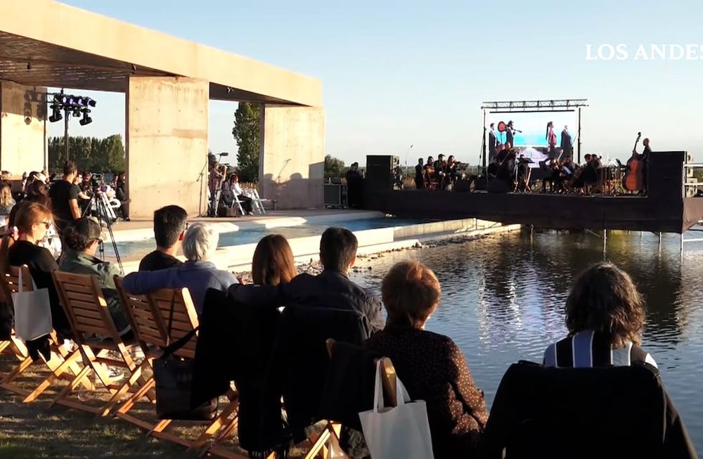Una de las presentaciones de Música Clásica por los Caminos del Vino