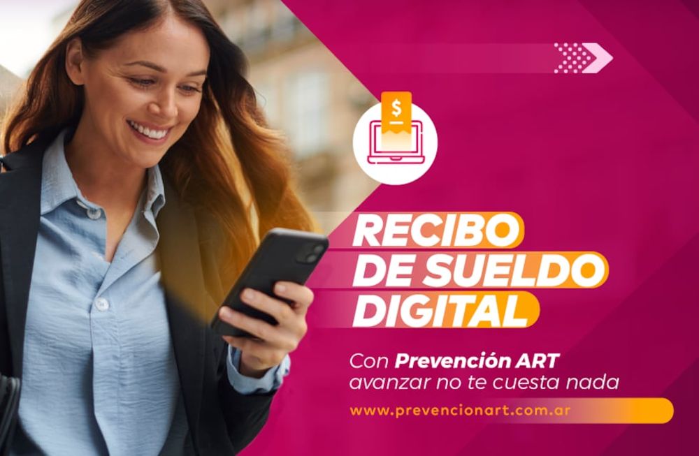 Prevención ART incorpora el servicio de recibo de sueldo digital para todos sus clientes