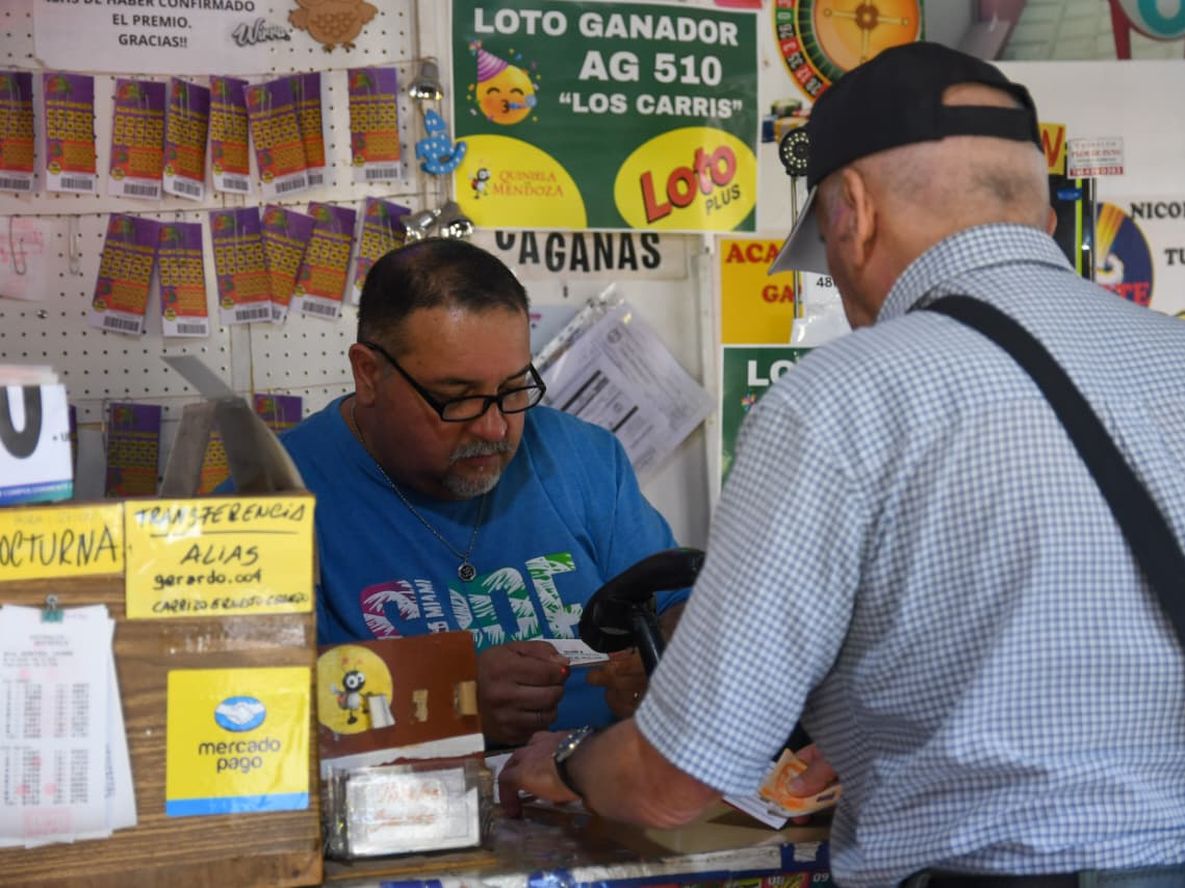 La agencia N° 510 Los Carris, en Godoy Cruz, donde se vendió el Loto Plus que ganó un jubilado mendocino