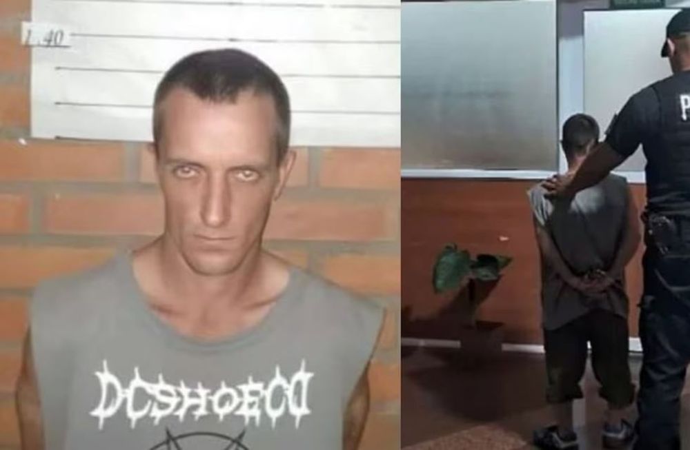 Marcelo Nenico Muller, el único detenido por el femicidio de Fabiana Sirino. Foto: El Territorio
