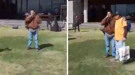 Un hombre conoció a su hermano durante un concurso en San Carlos. Facebook.