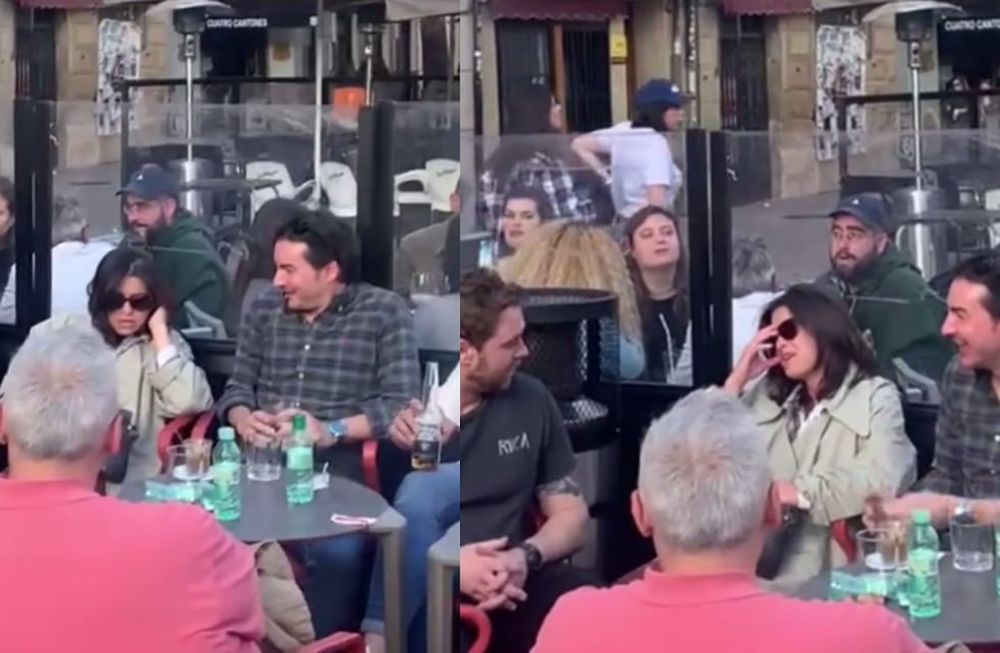 “Me quedé dormida en una terraza destrozada por una despedida. Cuando me levanté estaba rodeada de gente desconocida y me habían dado una cuenta de 500€”, escribió la joven en Tik Tok.Foto: Captura video