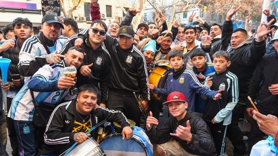 mundial 2026: fotogaleria de los mendocinos que se entusiasman cada vez mas con la seleccion argentina