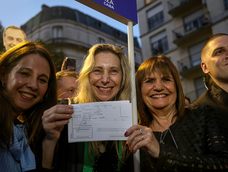 Karina Milei celebró la afiliación de Patricia Bullrich a La Libertad Avanza.
