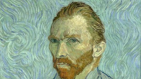 Autorretrato de Saint-Remy de Vincent Van Gogh