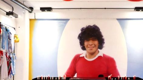 Se viene Pelusa eterno, el homenaje de Argentinos Juniors a Diego Armando Maradona en la fecha en la que hubiera cumplido 1 años. Gentileza: Prensa Argentinos Juniors.