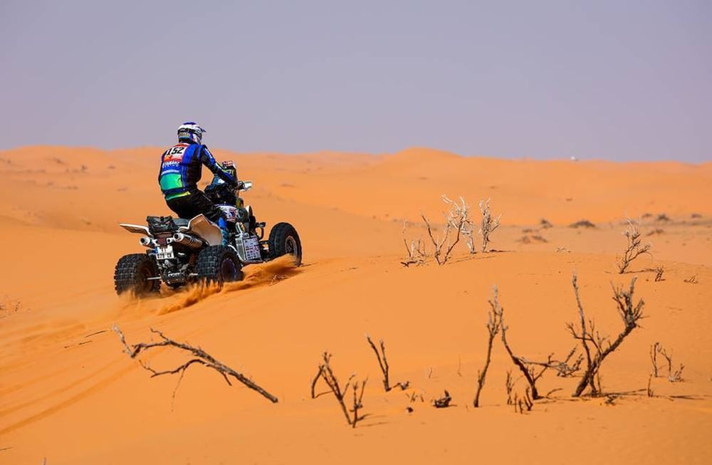 Alexandre Giroud volvió a los primeros planos tras ganar la sexta etapa del Dakar 2021