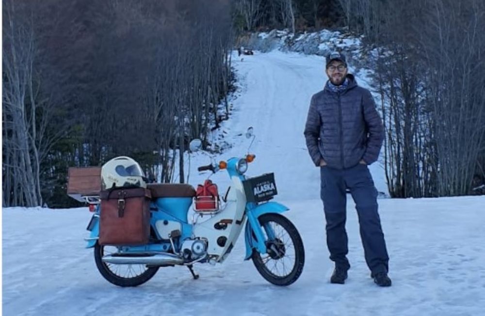 Pablo Imhoff, el argentino que buscará unir Ushuaia con Alaska con una Econo
