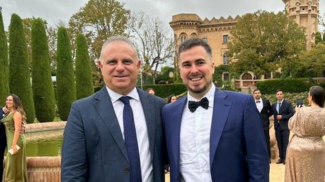 Darío y Nicolás, pioneros en tener a sus cinco perros como testigos de casamiento