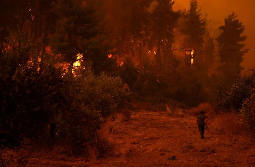 Miles de hectáreas son devoradas por las llamas en Grecia y Turquía.