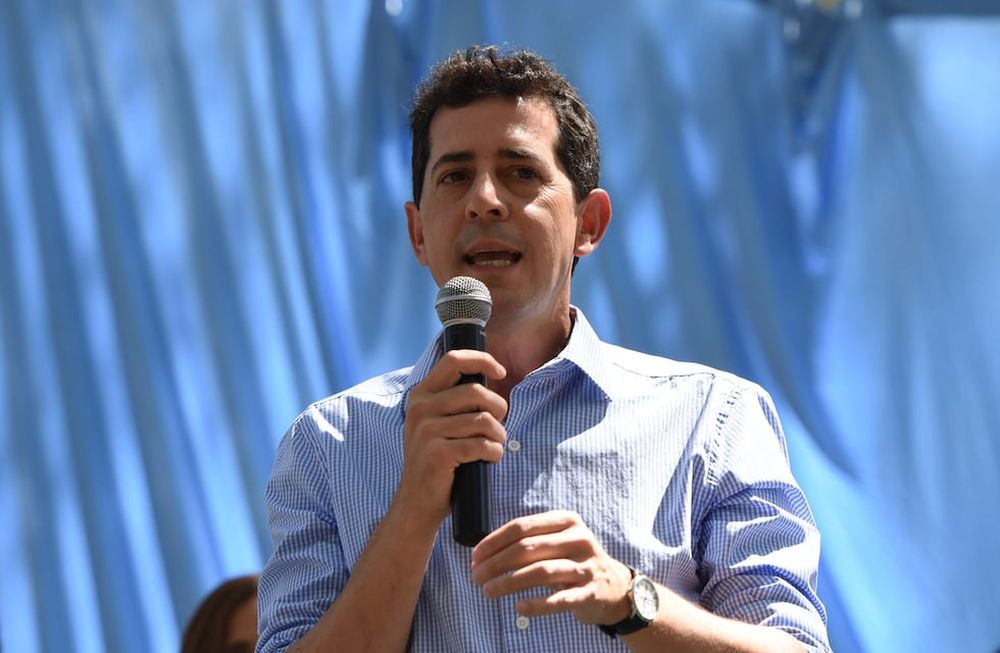 Almuerzo Vendimia productores. INTA 2023Eduardo Enrique Wado de Pedro, ministro del Interior de la NaciónFoto: Mariana Villla / Los Andes