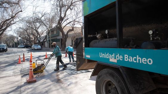 Nuevo cronograma semanal de tareas de arbolado y bacheo en la Ciudad