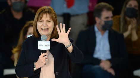 Los Andes | Diego Santilli precandidato a diputado nacional de Juntos cierra su campaña en el Club Atenas Foto clarínPatricia Bullrich